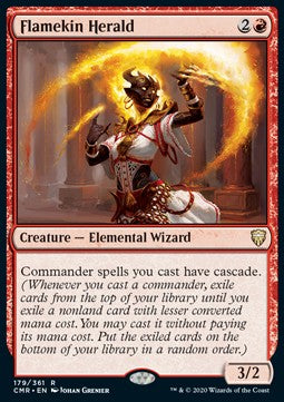 Flamekin Herald - Commander Legends (Rare) [CMR-179] Hover Image