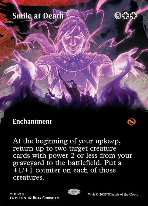 Smile at Death – Tarkir: Dragonstorm (TDM-329) Magic: The Gathering card | LC-REM-20260804-15401865314636-5121b5a4-5f91-4bd3-a8b1-c2dc2a449378