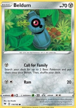 Beldum - Vivid Voltage (Common) [VIV-116] Hover Image