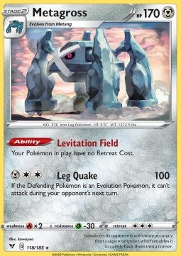 Metagross - Vivid Voltage (Rare) [VIV-118] Imagen principal del producto