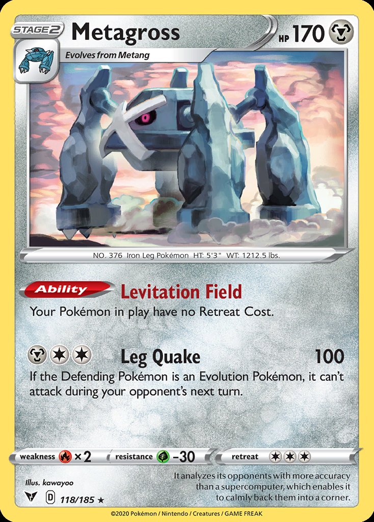 Metagross - Vivid Voltage (Rare) [VIV-118] Hoofdafbeelding