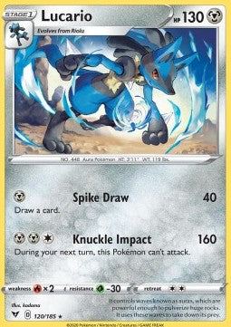 Lucario - Vivid Voltage (Rare) [VIV-120] Hover Image