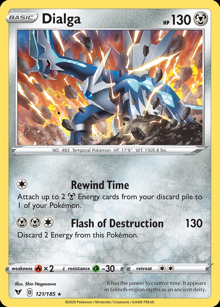 Dialga - Vivid Voltage (Holo Rare) [VIV-121] Immagine principale del prodotto