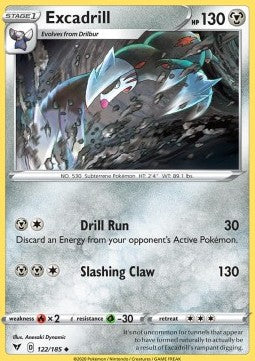 Excadrill - Vivid Voltage (Uncommon) [VIV-122] Hover Image
