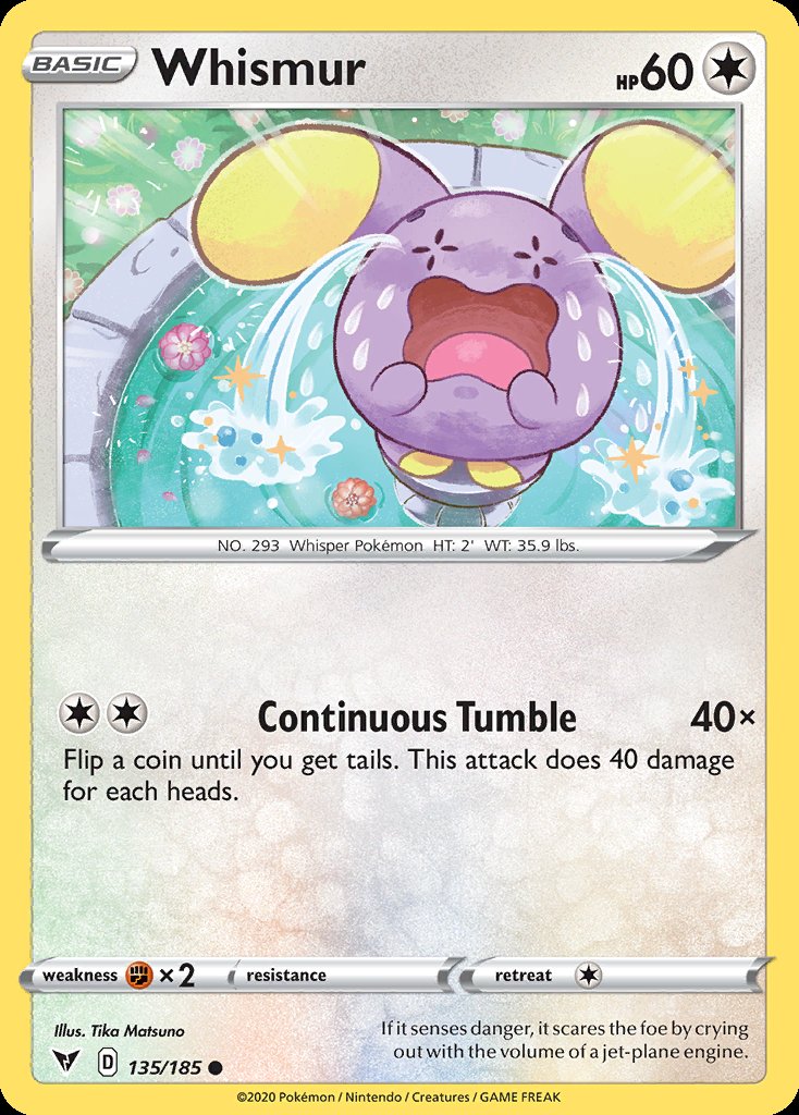Whismur - Vivid Voltage (Common) [VIV-135] Immagine principale del prodotto