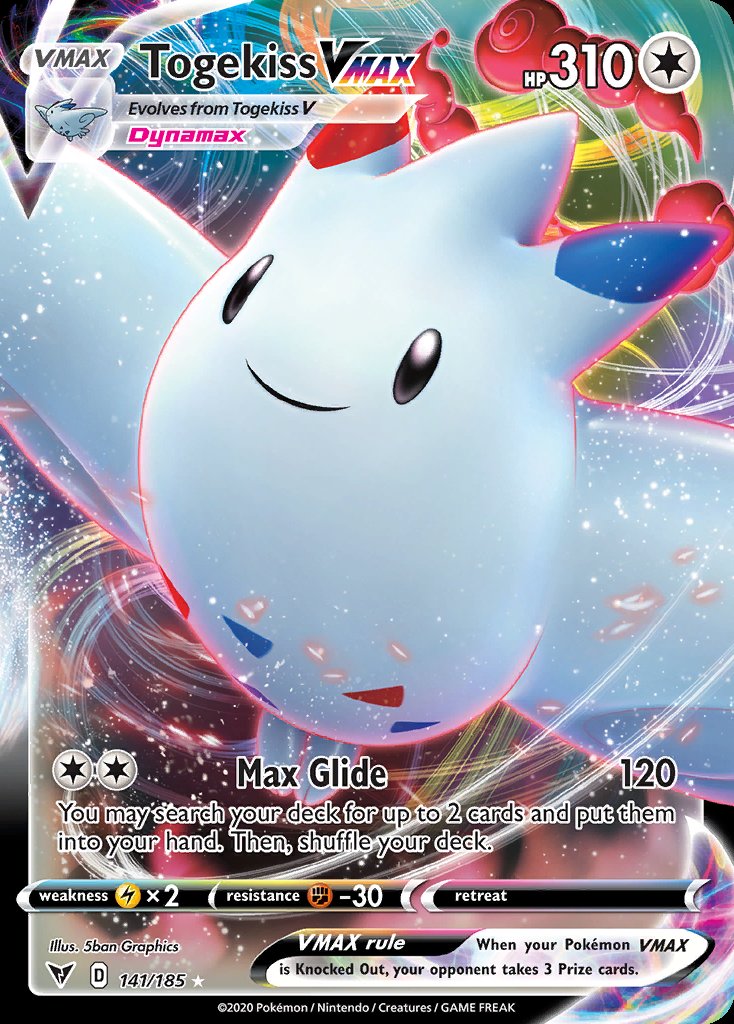 Togekiss VMAX - Vivid Voltage (Ultra Rare) [VIV-141] Imagen principal del producto