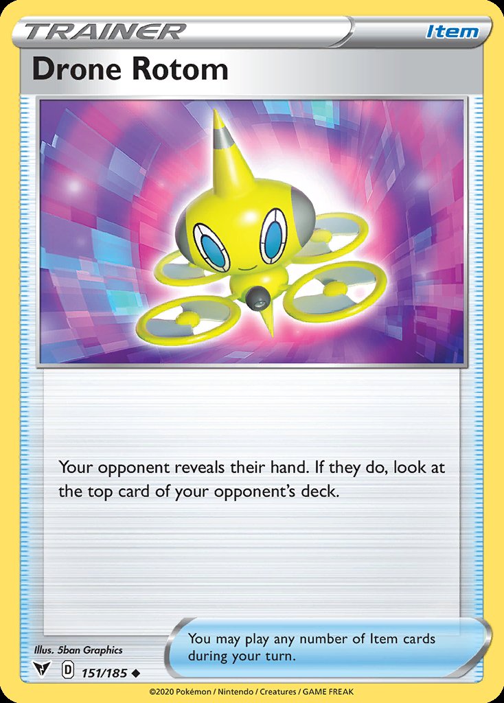 Drone Rotom - Vivid Voltage (Uncommon) [VIV-151] Hoofdafbeelding