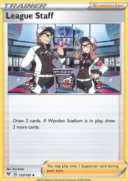 League Staff - Vivid Voltage (Uncommon) [VIV-153] Imagen principal del producto