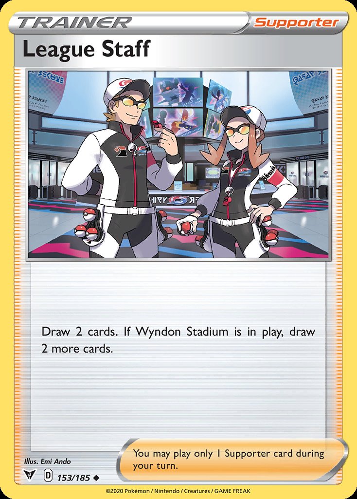 League Staff - Vivid Voltage (Uncommon) [VIV-153] Hoofdafbeelding