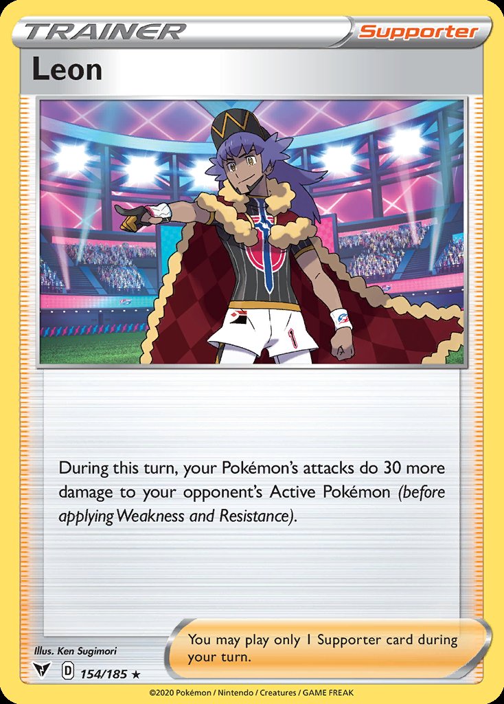 Leon - Vivid Voltage (Holo Rare) [VIV-154] Immagine principale del prodotto