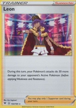 Leon - Vivid Voltage (Holo Rare) [VIV-154] Hover Image