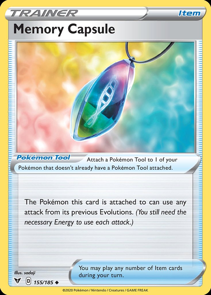 Memory Capsule - Vivid Voltage (Uncommon) [VIV-155] Image principale du produit