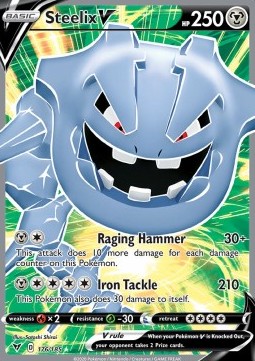 Steelix V - Vivid Voltage (Ultra Rare) [VIV-176] Imagen principal del producto