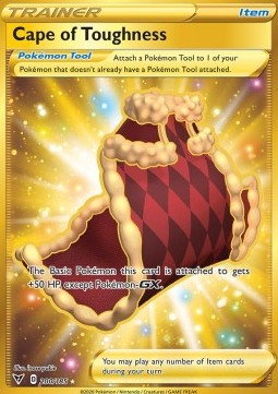 Cape of Toughness - Vivid Voltage (Secret Rare) [VIV-200] Hover Image