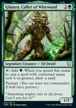 Gilanra, Caller of Wirewood - Commander Legends (Uncommon) [CMR-230] Imagen principal del producto