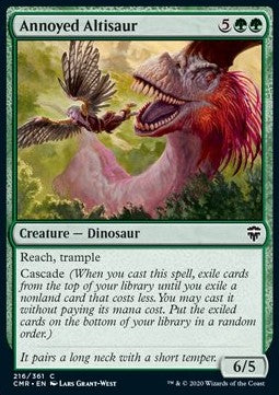 Annoyed Altisaur - Commander Legends (Common) [CMR-216] Hover Image