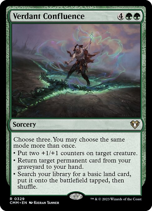 Verdant Confluence – Commander Masters (CMM-329) Magic: The Gathering card | LC-REM-20260804-15376410640716-512f3b28-ea20-4bad-8fab-5996e0fc1b62