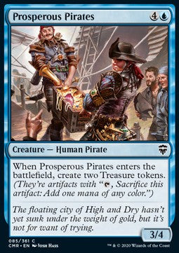 Prosperous Pirates - Commander Legends (Common) [CMR-85] Imagen principal del producto