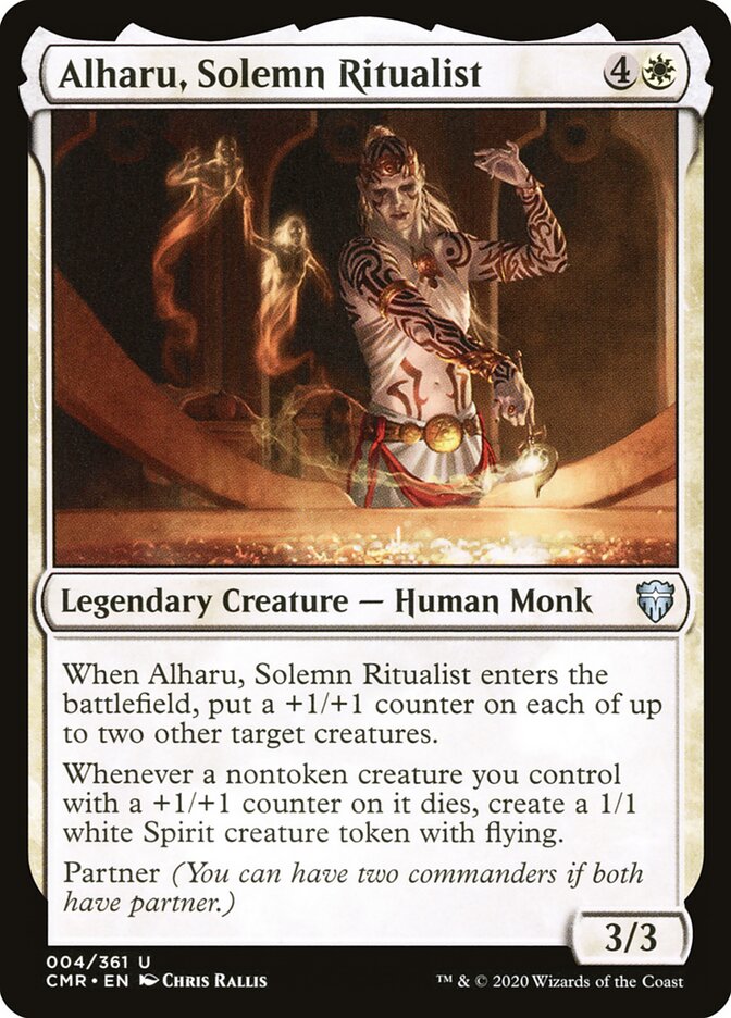 Alharu, Solemn Ritualist - Commander Legends (Uncommon) [CMR-4] Main image