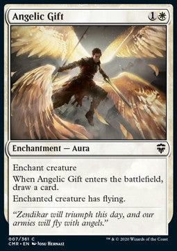 Angelic Gift - Commander Legends (Common) [CMR-7] Imagen principal del producto