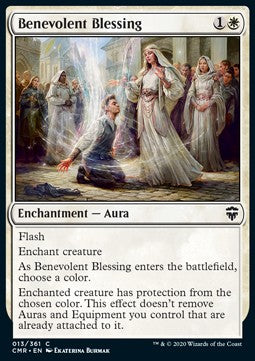 Benevolent Blessing - Commander Legends (Common) [CMR-13] Hauptbild