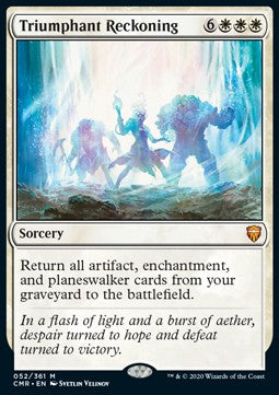 Triumphant Reckoning - Commander Legends (Mythic) [CMR-52]