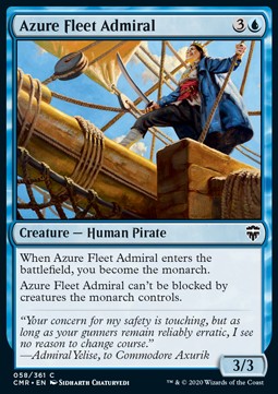 Azure Fleet Admiral - Commander Legends (Common) [CMR-58] Imagen principal del producto