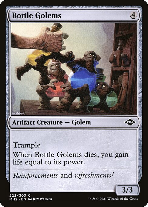Bottle Golems – Modern Horizons 2 (MH2-222) Magic: The Gathering card