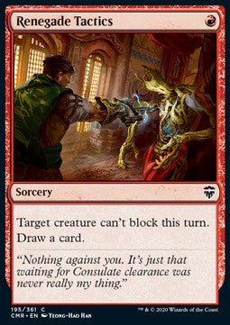 Renegade Tactics - Commander Legends (Common) [CMR-195] Hauptbild