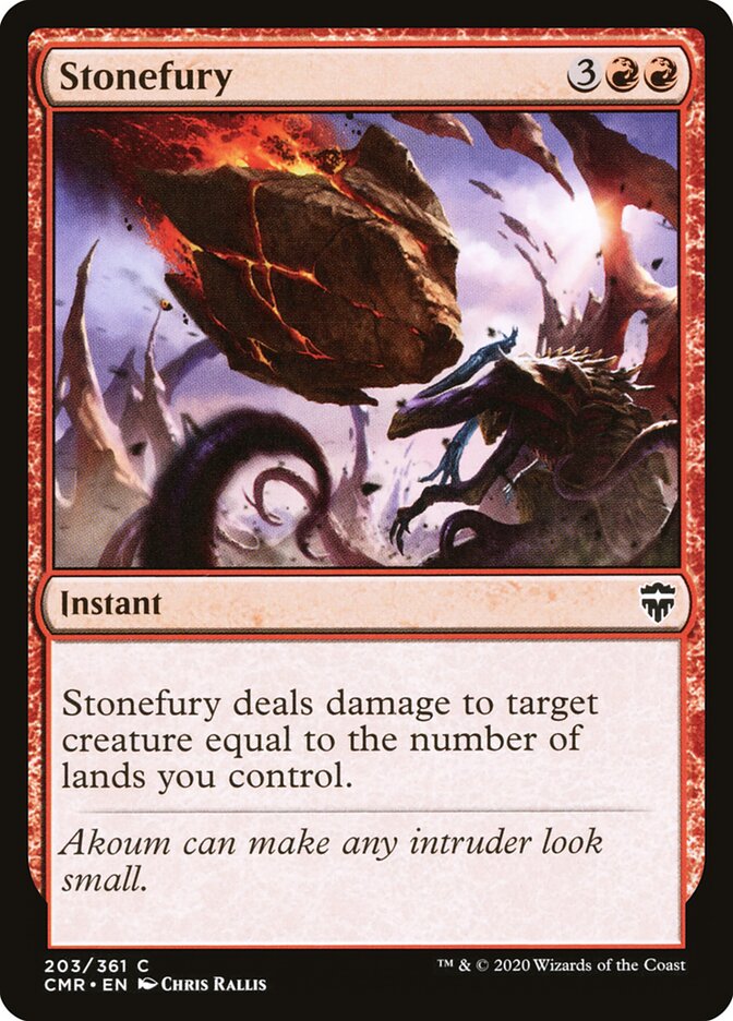 Stonefury - Commander Legends (Common) [CMR-203] Main image