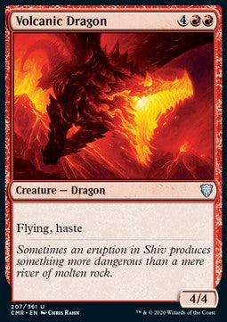 Volcanic Dragon - Commander Legends (Uncommon) [CMR-207] Immagine principale del prodotto