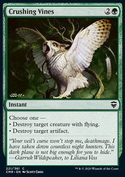 Crushing Vines - Commander Legends (Common) [CMR-221] Imagen principal del producto