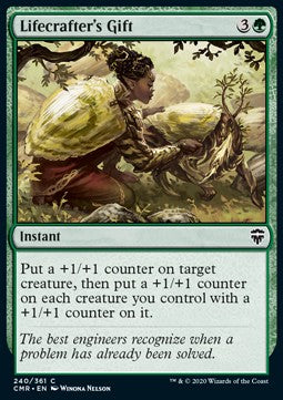 Lifecrafter's Gift - Commander Legends (Common) [CMR-240] Immagine principale del prodotto