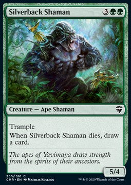 Silverback Shaman - Commander Legends (Common) [CMR-255] Hoofdafbeelding