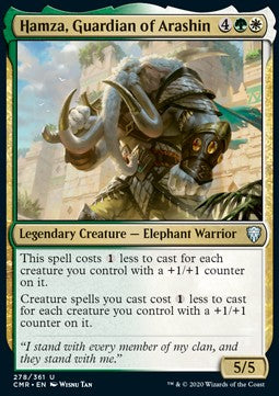 Hamza, Guardian of Arashin - Commander Legends (Uncommon) [CMR-278] Imagen principal del producto