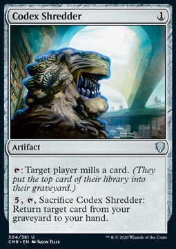 Codex Shredder - Commander Legends (Uncommon) [CMR-304] Hoofdafbeelding