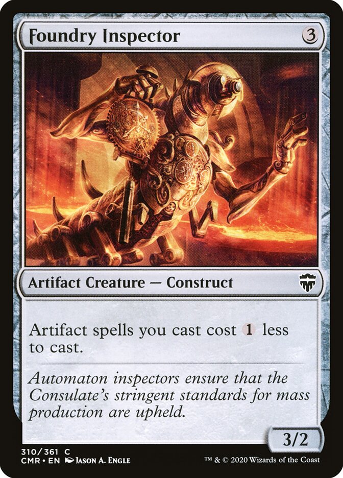 Foundry Inspector - Commander Legends (Common) [CMR-310] Main image