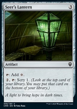 Seer's Lantern - Commander Legends (Common) [CMR-338] Hoofdafbeelding