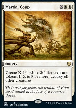 Martial Coup - Commander Legends: Extras (Rare) [XCMR-378] Imagen principal del producto