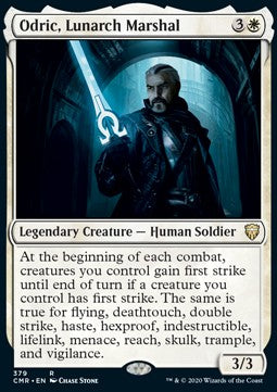 Odric, Lunarch Marshal - Commander Legends: Extras (Rare) [XCMR-379] Imagen principal del producto