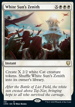 White Sun's Zenith - Commander Legends: Extras (Rare) [XCMR-391] Imagen principal del producto