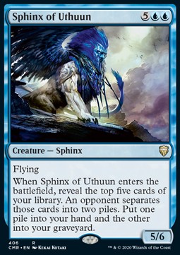Sphinx of Uthuun - Commander Legends: Extras (Rare) [XCMR-406] Hover Image