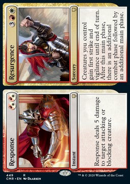 Response // Resurgence - Commander Legends: Extras (Rare) [XCMR-449]