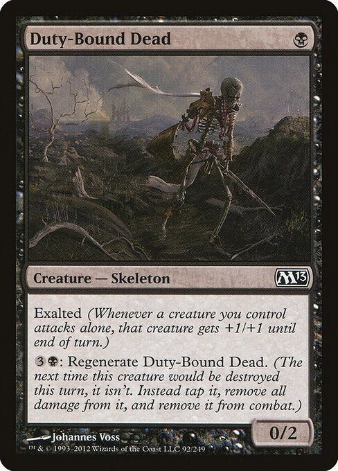 Duty-Bound Dead – Magic 2013 (M13-92) Magic: The Gathering card | LC-REM-20260804-15835928559948-5150aa90-1284-4261-8625-2528139f0015