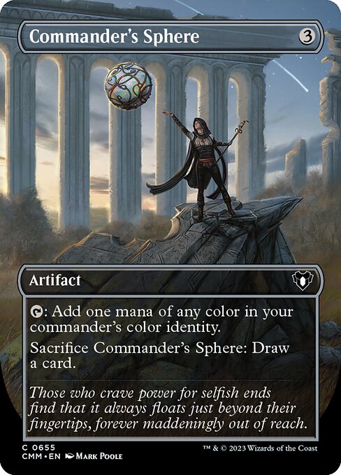 Commander's Sphere – Commander Masters (CMM-655) Magic: The Gathering card | LC-REM-20260804-15376408936780-516692b8-fbaf-4698-864b-5363aafc95b9 Main image