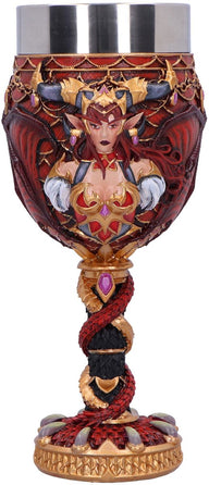Alexstrasza Goblet, vooraanzicht met de Levensbinder in mensengedaante - 0801269153779