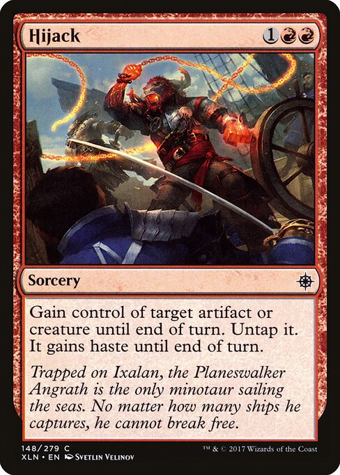 Hijack – Ixalan (XLN-148) Magic: The Gathering card
