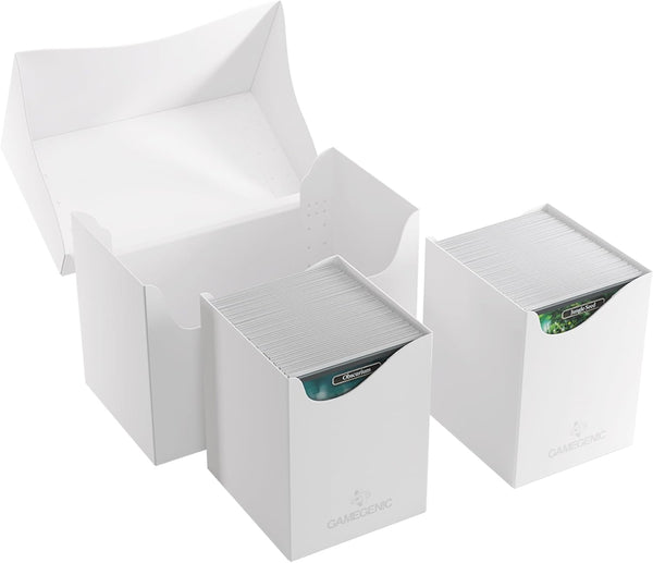 Gamegenic Double Deck Holder 200+ XL Deck Box (White)