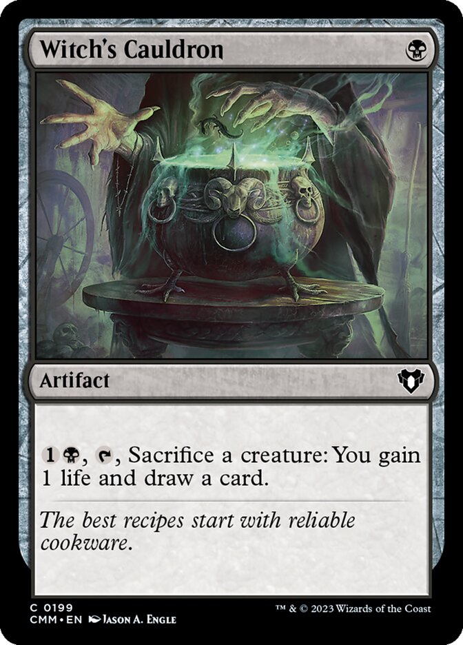 Witch's Cauldron - Commander Masters (Common) [CMM-199] Immagine principale del prodotto