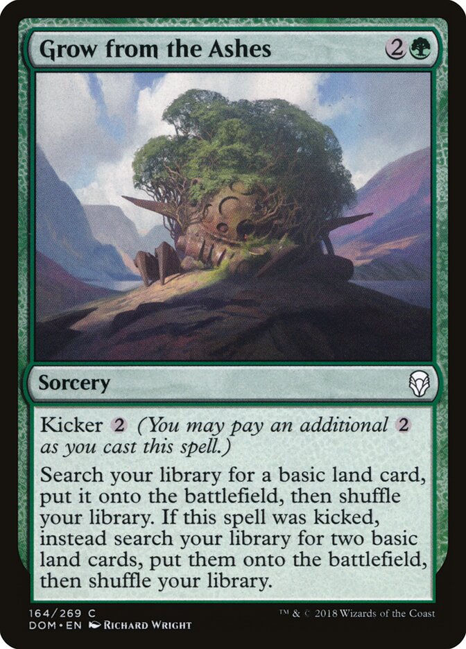 Grow from the Ashes - Dominaria (Common) [DOM-164]